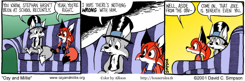 Strip for Monday, 8 January 2001