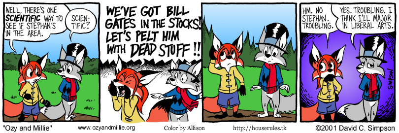 Strip for Tuesday, 9 January 2001