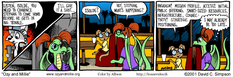 Strip for Thursday, 25 January 2001