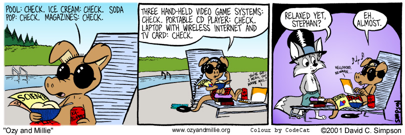 Strip for Thursday, 9 August 2001