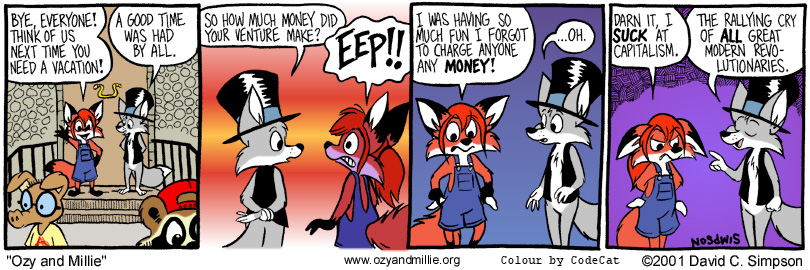 Strip for Wednesday, 15 August 2001