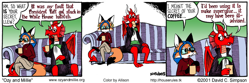 Strip for Saturday, 8 December 2001