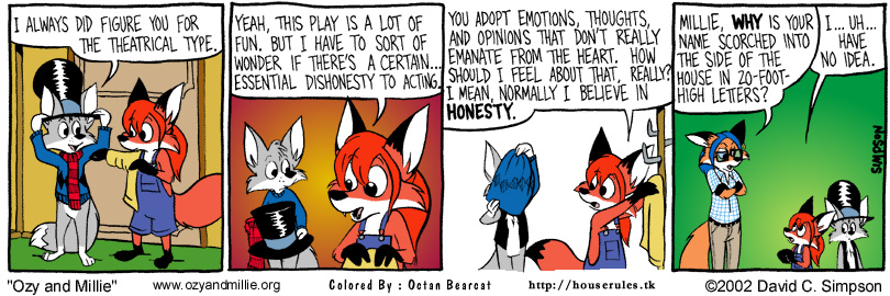 Strip for Wednesday, 23 January 2002