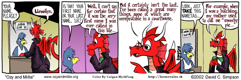 Strip for Monday, 8 April 2002