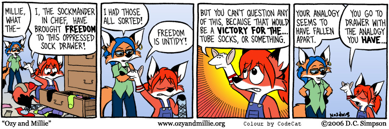 Strip for Monday, 6 November 2006