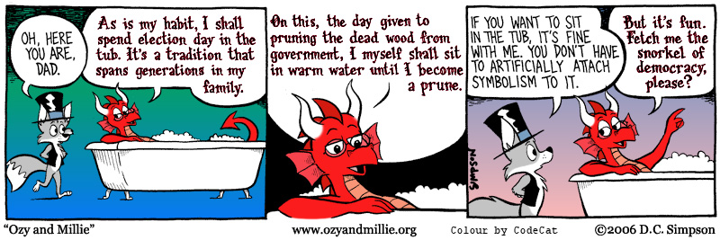 Strip for Tuesday, 7 November 2006