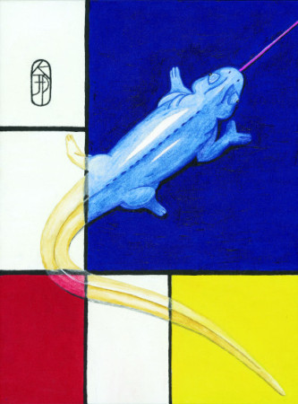 Mondrian Meets a Chameleon